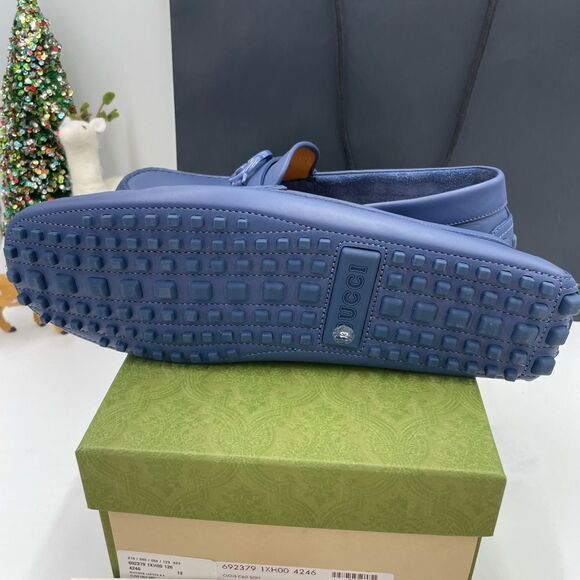 Men’s Gucci interlocking G driver loafers size 13 made in Italy - Picture 6 of 8